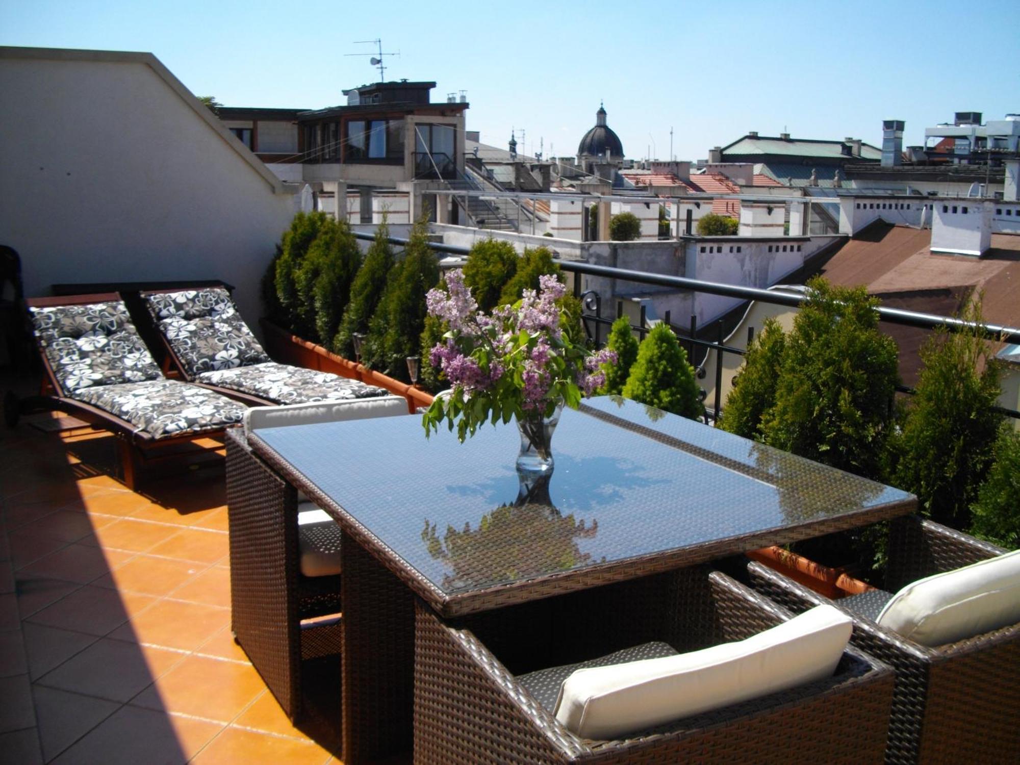 Apartament W Centrum - Duplex Penthouse In The Centre With Terrace And Air Conditioning Krakow Luaran gambar