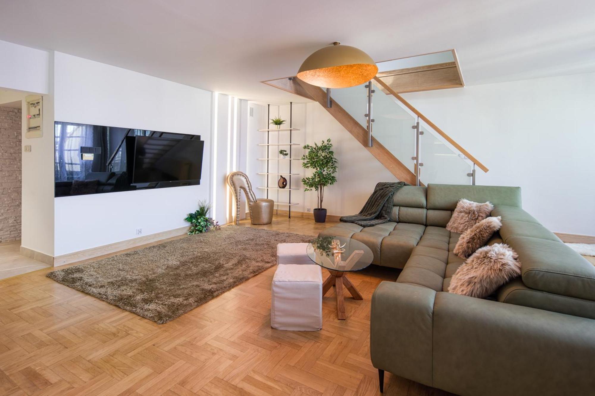 Apartament W Centrum - Duplex Penthouse In The Centre With Terrace And Air Conditioning Krakow Luaran gambar
